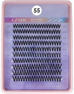 Cosluxe Lash Clusters Eyelash Extensions 200 PCS C Eyelashes Clusters- No-55- 10-12-14mm