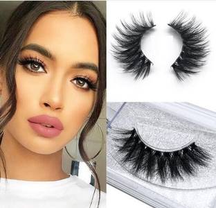 JANOST New Reusable False Eyelashes Thick Fake Long Cross Eyelash