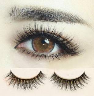 BLUEMERMAID NATURAL FALSE EYELASHES FOR EYE MAKEUP LOOK (Pack of 1)