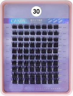 Cosluxe Eyelash Extension, False Eyelash 200 PCS C Eyelashes Clusters- No-30- 10-12-14mm