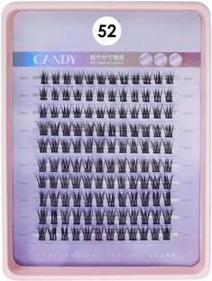 Cosluxe Lash Clusters Eyelash Extensions 200 PCS C Eyelashes Clusters- No-52- 10-12-14mm