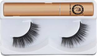 COLORS QUEEN Magnetic Eyeliner Eyelashes 5D Natural Eyelashes 1 Pair with 5g Eyelash Glue