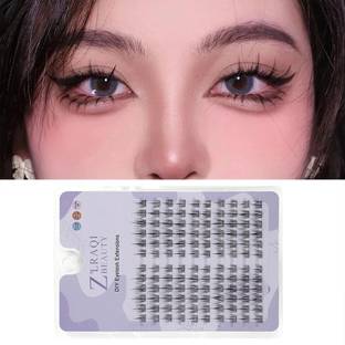 HANNEA False Eyelashes Extension Natural Curl DIY Eyelash Extension Kit, 11-13mm False