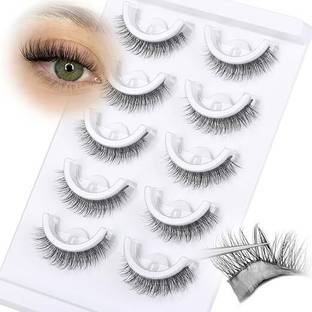 HASTHIP Self Adhesive Volume Stick On Eyelash Extensions Natural Look Medium