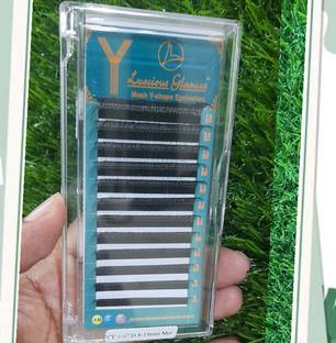 luscious glances Mix Length Russian Volume YY Lashes box D Curl (0.07)