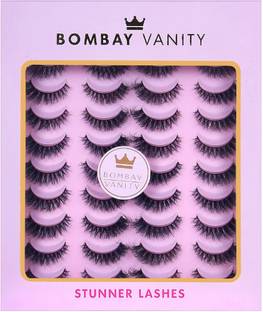 Bombay Vanity Premium Quality Luxury 3d Mink H 20 False Eyelashes in 20 Pair