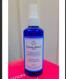 luscious glances Eyelash Extension Cleanser 100 ML