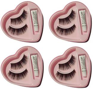 ROODILES False Eyelashes With Glue – Pairs with Any Glue, Natural Look, Reusable