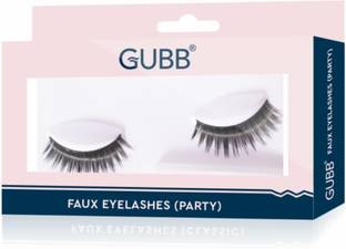 GUBB Party False Eyelashes With Glue Adhesive Fake Eyelashes Glue Kit