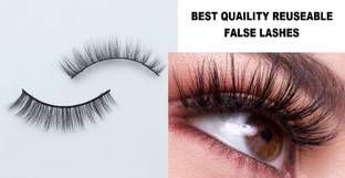 Vyomiris Natural False Eyelashes Lightweight & Comfortable