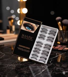 ZehrVibe soft 100% Handmade 3D Eyelashes Pack 10 Pairs