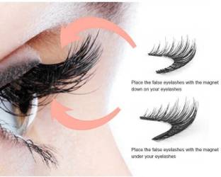 Neycare Soft Thick Long Polyester False Eyelashes