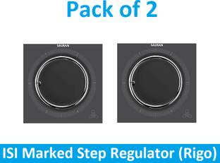 Sauran Pack of 2 Regulator 5Step (Rigo) Modular (EAP77.1) Step-Type Button Regulator