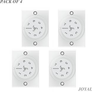 joyal Socket 7 Step Fan Regulator Pack of 4 Step-Type Button Regulator