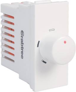 HAVELLS Crabtree Athena 1M Fan Step-Type Button Regulator