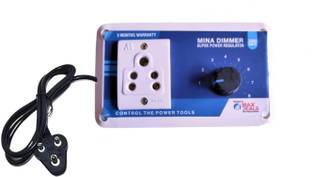 max deals Mina-1 Dimmer AC 220V 2000 Watts Speed Regulator for Angle Grinder Conventional Box Regulator