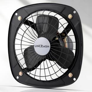 unleash Aero 9 inch (230 MM) Metal Exhaust Fan For Kitchen, Bathroom, Home & Industries 230 mm 5 Blade...