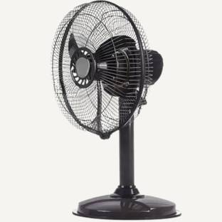 Namelix Mini Bullet 300mm 3 - Blade Pedestal Fan (Black)–Reliable with 1-Year Warranty with 1 Year War...