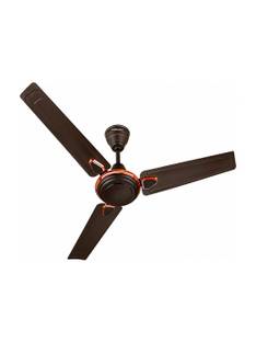 BAJAJ Frore Deco Turbo 1200mm Choko Brown Ceiling Fan with 24 Months Warranty Energy Saving 1200 mm Ce...