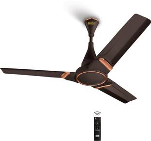 KUHL Prima A3 BLDC 65% Power Saving with 24 Months Warranty BLDC Motor with Remote 1200 mm Ceiling Fan