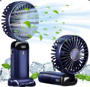 CITRODA USB Rechargeable table Desk Fan for Home Office Travel USB Fan Mini Silent Operation 3 mm Tabl...