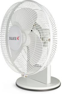 SUJATA SAP 2700HS Table Fan | Copper Winding | Angle Adjustment | High Air Thrust Fan with 2 Year Warr...
