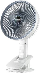 Suvaniq Multifunction USB Clip Fan Low Noise Personal Desk Air Circulation Fan BLDC Motor, Anti Rust, ...