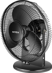 INTEX Turbo Jet 12 All Purpose Fan 280mm (12 Inch) | 145W High Speed Motor | 2500 RPM with 2 Year Warr...