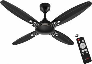 MinMAX Senorita Smart BLDC Fan |4 Blade Ceiling Fan | High Air Delivery | Smoke Brown with 24 Months W...