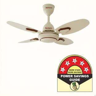 Nexterm Fan Cream 01 with 2 Year Warranty Anti Rust, High Air Delivery 600 mm Ceiling Fan