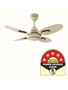 Nexterm Fan Cream 01 | Decorative with 2 Year Warranty Anti Rust, High Air Delivery 600 mm Ceiling Fan