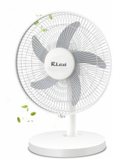 Rico 12" Rechargeable Fan |Type-C Charging |BLDC Motor with 3-Speed Setting with 1 Year Warranty Silen...