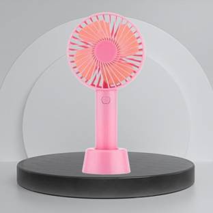 Clairbell Summer Fan (Portable Hand Fan) with Rechargeable For Home/Office/TravelI481 with 1 Year Warr...