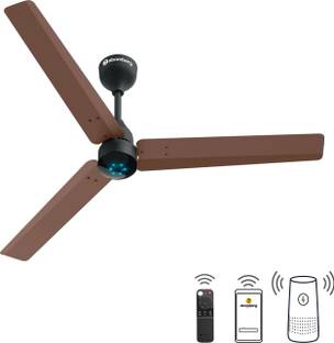 Atomberg Renesa Smart Brown 1200mm with 3 Year Warranty BLDC Motor with Remote 1200 mm Ceiling Fan