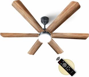 Longway Luminair Max with LED Light Ultra High Speed 5 Star 1200 mm 6 Blade Ceiling Fan