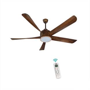 KUHL Platin D5 Stylish 65% Power Saving with 1 Year Warranty BLDC Motor with Remote 1500 mm Ceiling Fan