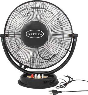 KRITIKA Hyper Quiet Performance with 1 Year Warranty Ultra High Speed 300 mm Table Fan