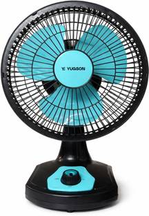 Yugson SwiftAir Wall cum | Table Fan | Non-Oscillating with 12 Months Warranty High Air Delivery 300 m...