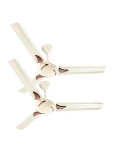 Kanishka Spyker Pk2 Ivory with 24 Months Warranty Ultra High Speed, Anti Dust, Anti Rust, Energy Savin...