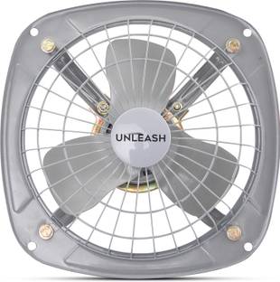 unleash Aero 9 inch (230 MM) Metal Exhaust Fan For Kitchen, Bathroom, Home & Industries 230 mm 5 Blade...
