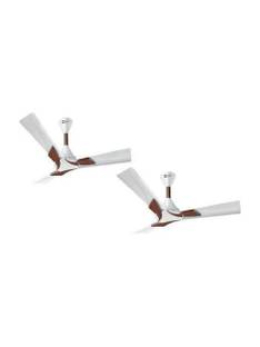 Orient Electric CEILING FAN 1200MM WENDY PEARL WHITE WALNUT with 2 Year Warranty Ultra High Speed 1200...