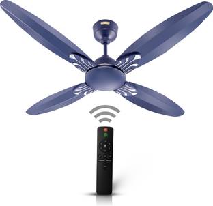Stardom RACER MET BLUE with 5 Year Warranty BLDC Motor with Remote 1200 mm Ceiling Fan
