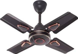 Sonpush 4 Blade Black Fan 01 with 2 Year Warranty Ultra High Speed 390 mm Ceiling Fan
