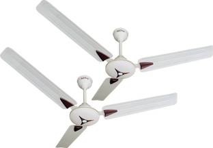 ACTIVA 1200 MM STAR DECO ANTI DUST IVORY with 2 Year Warranty 1200 mm Ceiling Fan