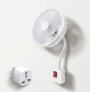 omnex Mini Compact 5-Inch Fan with On/Off Switch and 360* Adjustable Hose Pipe Exhaust Fan