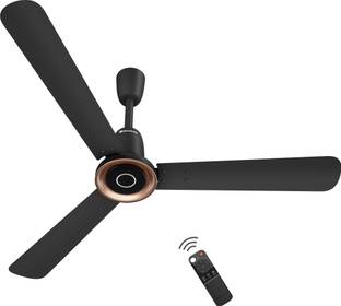 Atomberg Studio Nexus 1200 Midnight Black with 3 Year Warranty BLDC Motor with Remote 1200 mm Ceiling ...