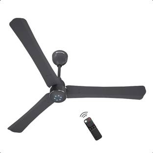 Atomberg Renesa Halo Smart|Voice Controlled|High Air Flow|Low Noise|LED Speed Indicator with 3 Year Warranty BLDC Motor with Remote 1200 mm Ceiling Fan