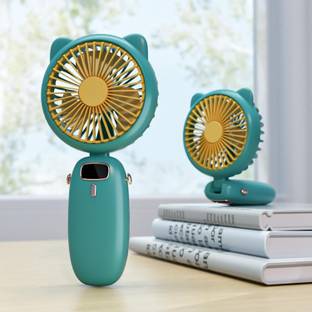 Care 4 4 MODES HANDLELD FOLDING CAT EAR FAN USB C TYPE CHARGING with 1 Year Warranty 4 mm Table Fan