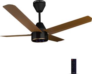 Colorbot Knoxx Quad BLDC Remote Controlled 4 Blade|High Airflow|LED|AeroQuiet+ Technolog with 4 Year W...
