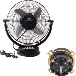 royalry AP MEATL FAN WITH POWERFUL COPPER TOUCH MOTOR with 6 Months Warranty Ultra High Speed 300 mm Table Fan